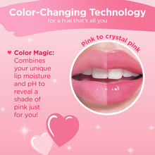 Load image into Gallery viewer, Magic Color Lip Crystal Pink Tinted Lip Balm