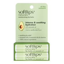 Load image into Gallery viewer, Naturals Lip Balm with Avocado Oil - 2 Pack