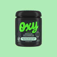 Load image into Gallery viewer, Gentle Magic for Clear, Calm Skin Using Oxy® Sensitive Skin Acne Cleansing Pads