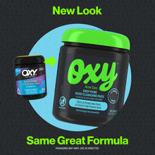 Load image into Gallery viewer, A Deeper Clean is Made Possible with Oxy® Deep Pore Acne Cleansing Pads