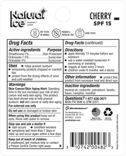 Load image into Gallery viewer, Natural Ice® Cherry SPF 15 Medicated Lip Balm