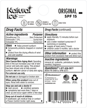 Load image into Gallery viewer, Natural Ice® Original SPF 15 Medicated Lip Balm