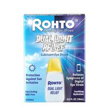 Load image into Gallery viewer, Rohto® Dual Light Relief Hydrating Eye Drops