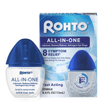 Load image into Gallery viewer, Rohto® All-In-One Multi-Symptom Eye Drops