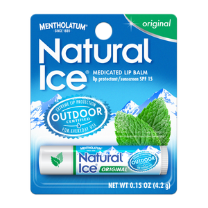 Mentholatum® Natural Ice® Original SPF 15 Medicated Lip Balm