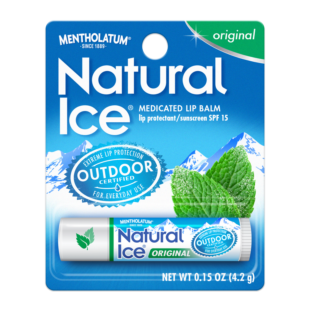 Mentholatum® Natural Ice® Original SPF 15 Medicated Lip Balm ...