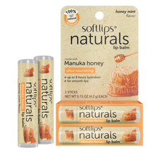 Load image into Gallery viewer, Naturals Lip Balm with Manuka Honey - 2 Pack
