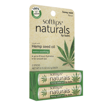 Load image into Gallery viewer, Naturals Lip Balm with Hemp Seed Oil Duo
