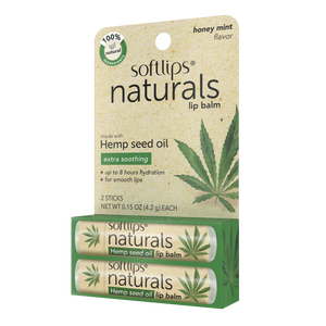 Naturals Lip Balm with Hemp Seed Oil Duo