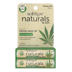 Naturals Lip Balm with Hemp Seed Oil Duo