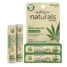 Load image into Gallery viewer, Naturals Lip Balm with Hemp Seed Oil Duo

