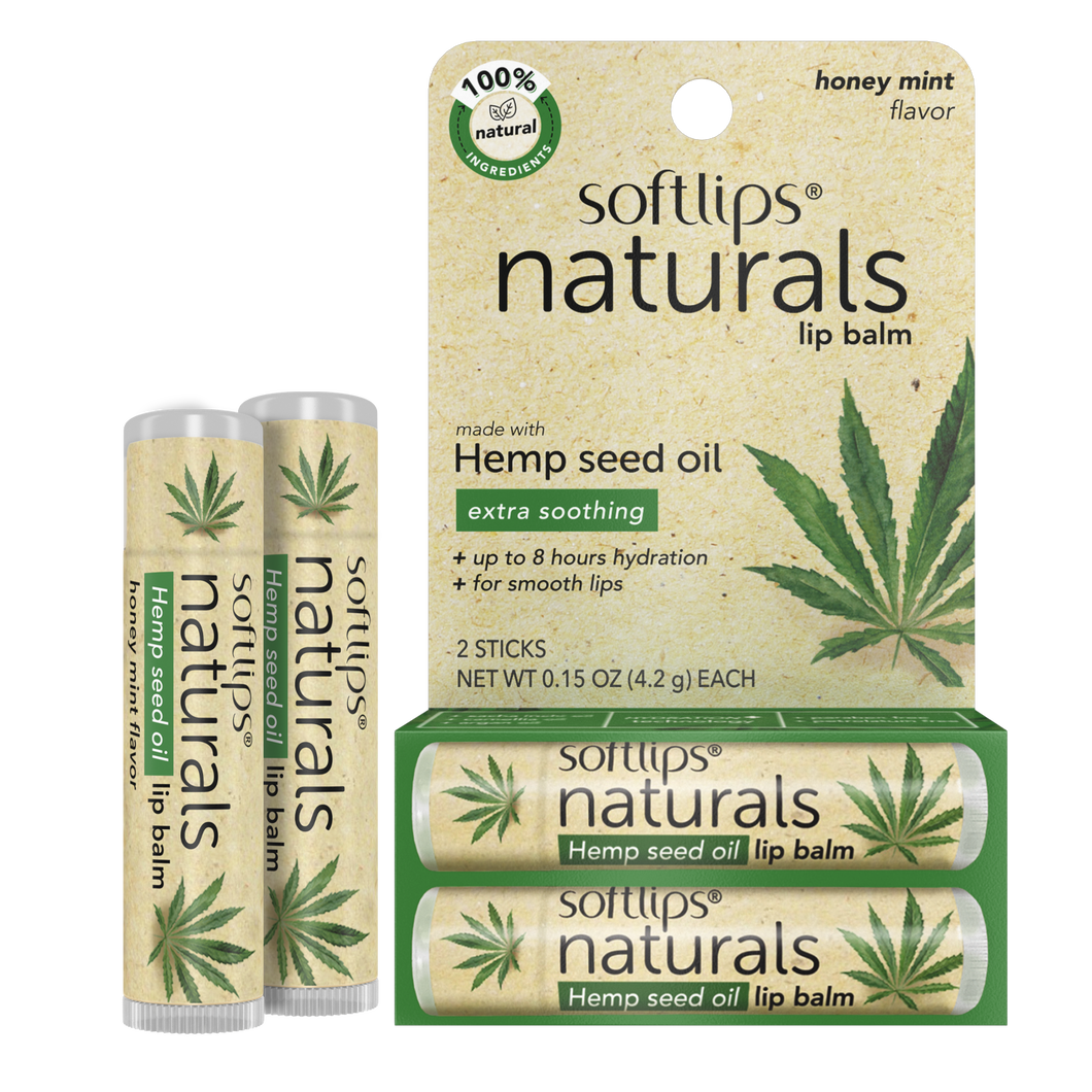 Naturals Lip Balm with Hemp Seed Oil Duo