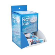 Load image into Gallery viewer, Mentholatum Natural Ice SPF15 Cherry 48 Count
