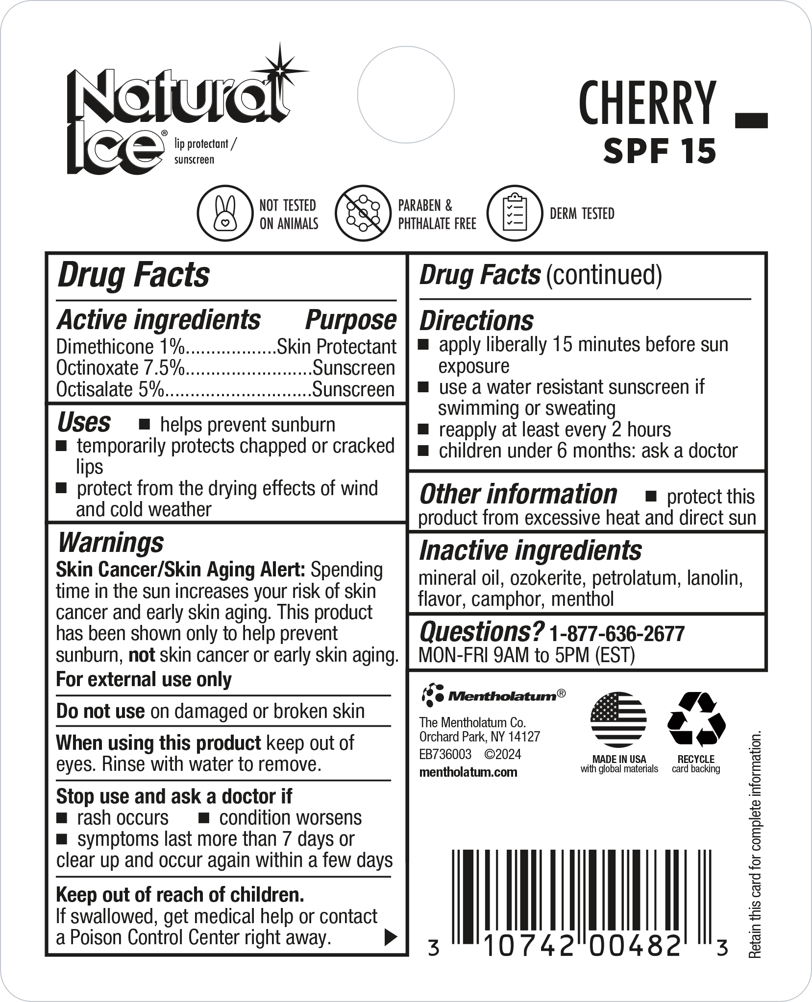 ボディ・フェイスケア INSTRUCTIONS NI_Cherry_Blistercard_-
