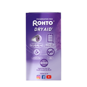 Rohto® Preservative Free Dry Aid® Eye Drops