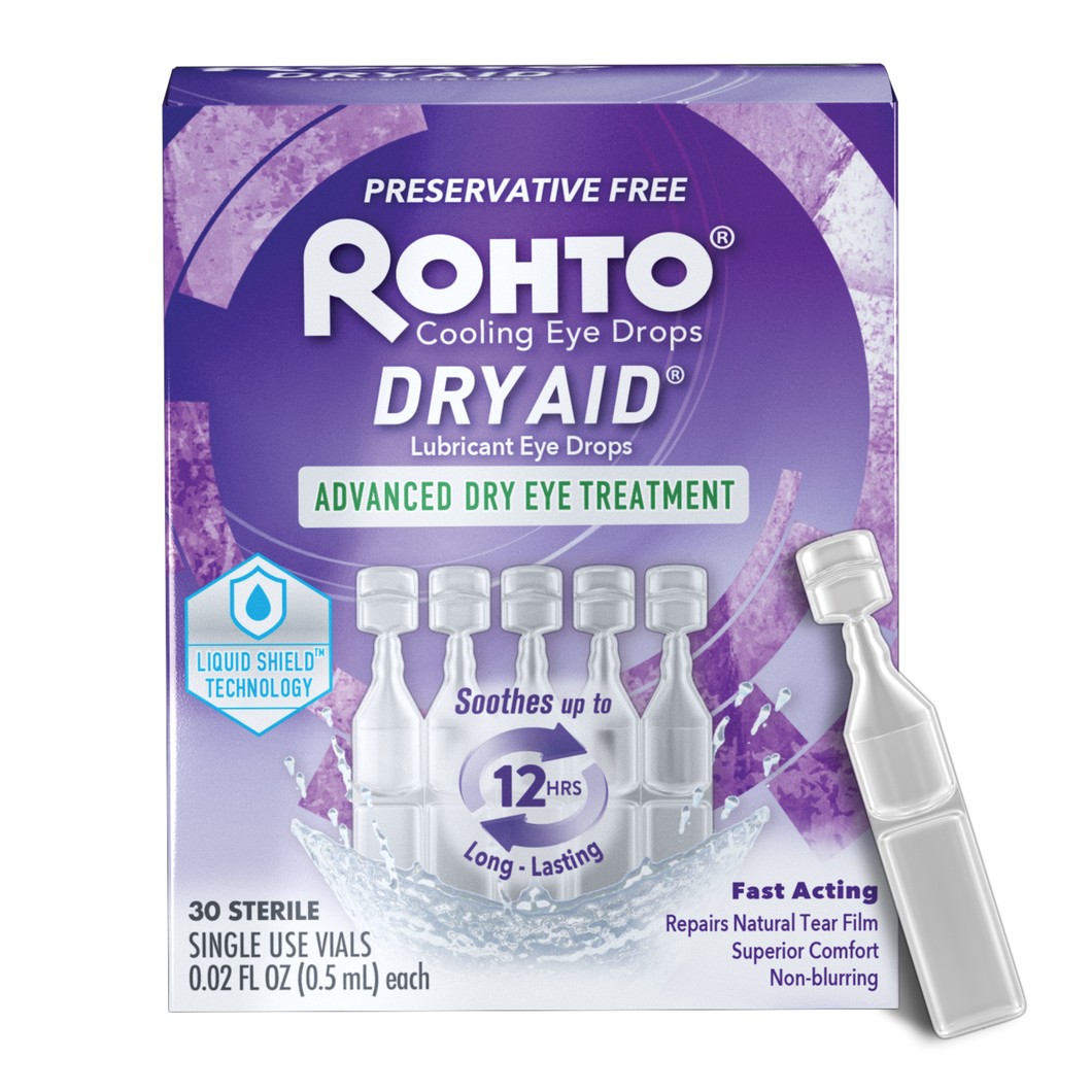 Rohto® Preservative Free Dry Aid® Eye Drops