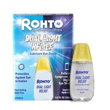 Load image into Gallery viewer, Rohto® Dual Light Relief Hydrating Eye Drops
