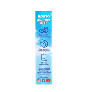 Rohto® Dual Light Relief Hydrating Eye Drops
