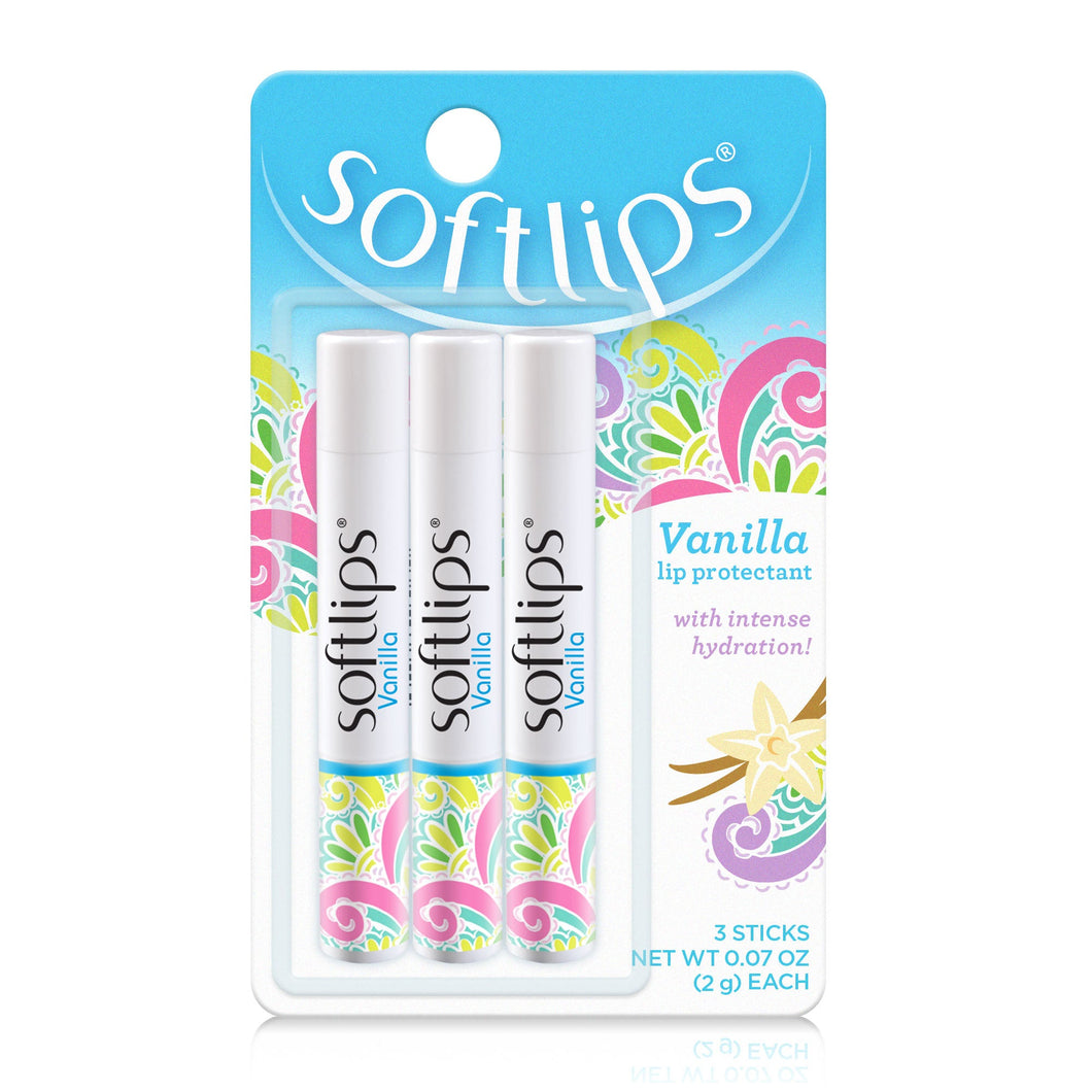 Classic Slim Trio - Vanilla Lip Balms
