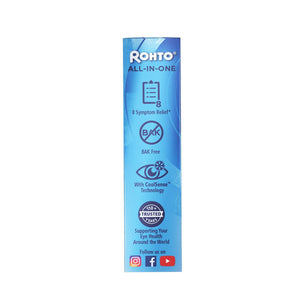 Relieve up to 8 symptoms with Rohto® All-In-One 