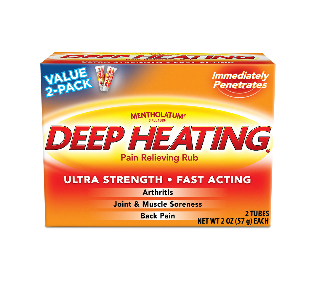 Mentholatum Deep Heating Pain Relieve Rub Ultra Strength