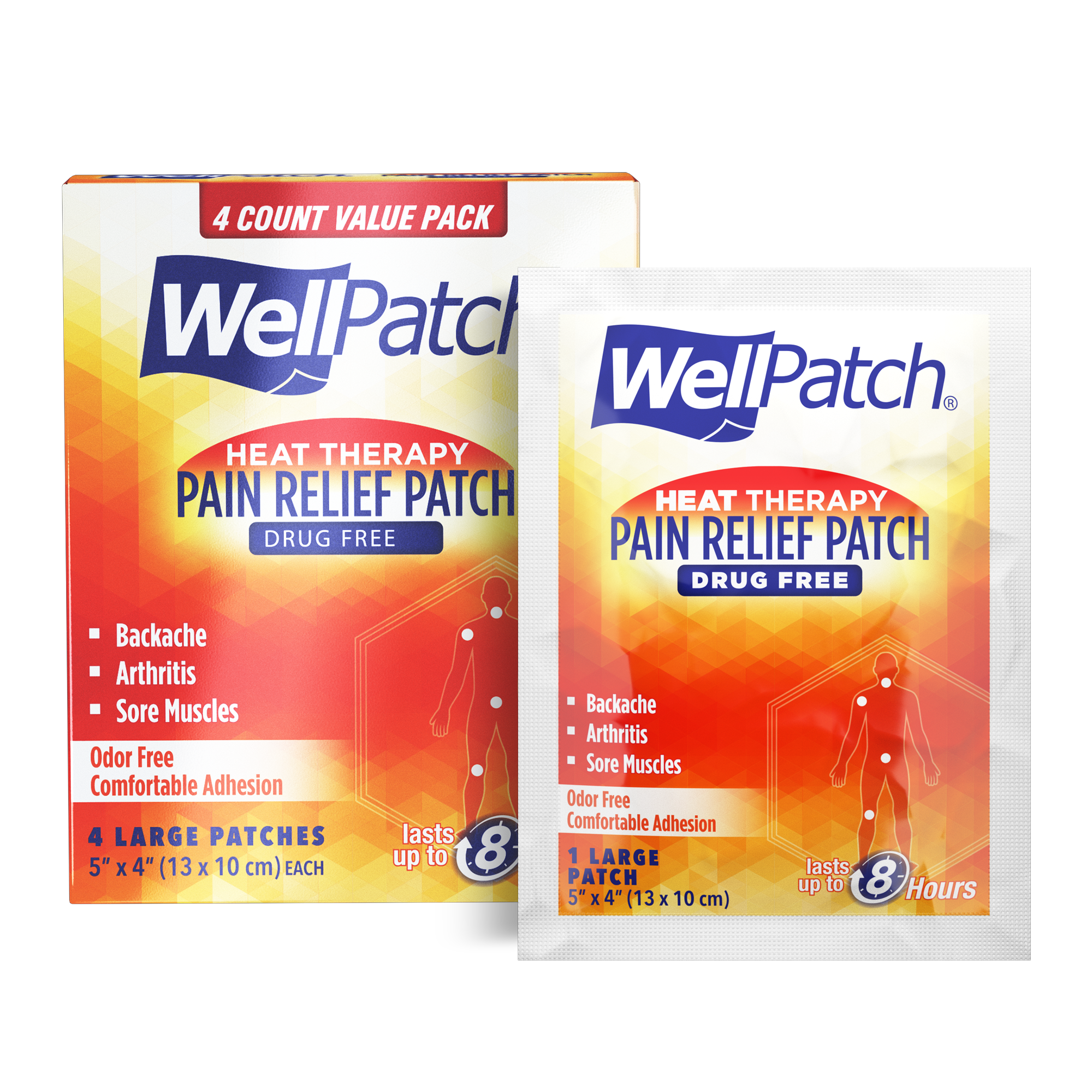 WellPatch Pain Relief Patch, Large Patch